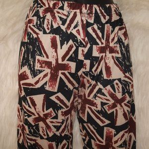 LEGGINGS British Print BY SEXSY FASHION SIZE M USED